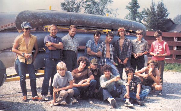 Canoe Trip to St. Croix River on the border of Maine & Canada - summer of '73.
