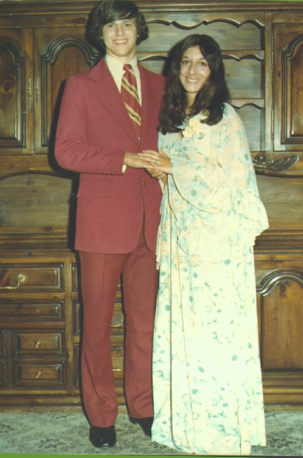 Bill with Dianne Galanti at the prom