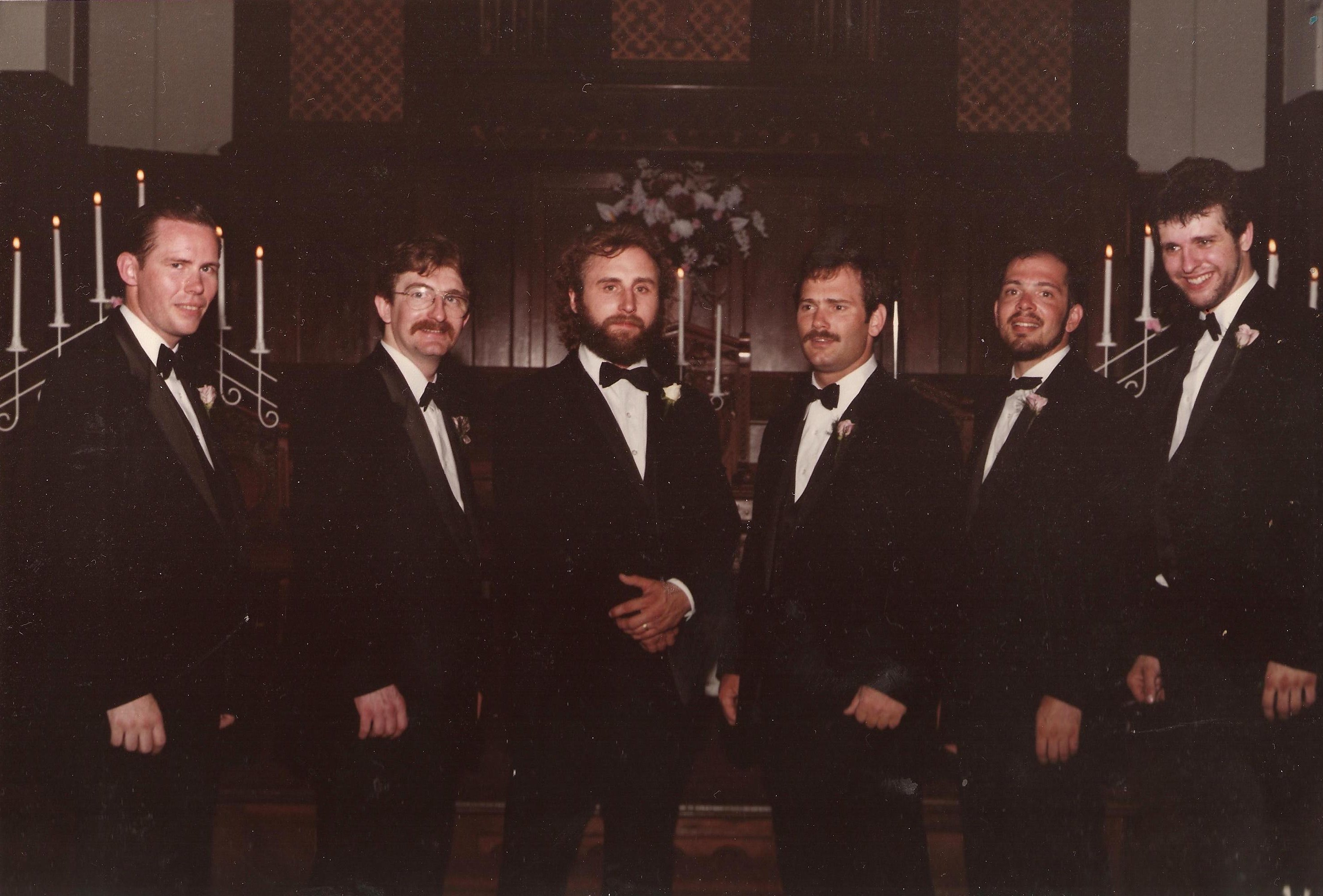 Keith Bigger, Eric Moriarty, George Schirmer, Steve Collins, Jim Lentini, and Bill Griswold